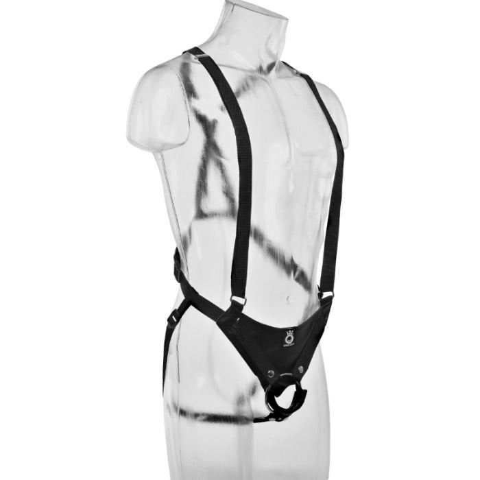Strap-on cavo gigante King Cock 10" per esperienze intense