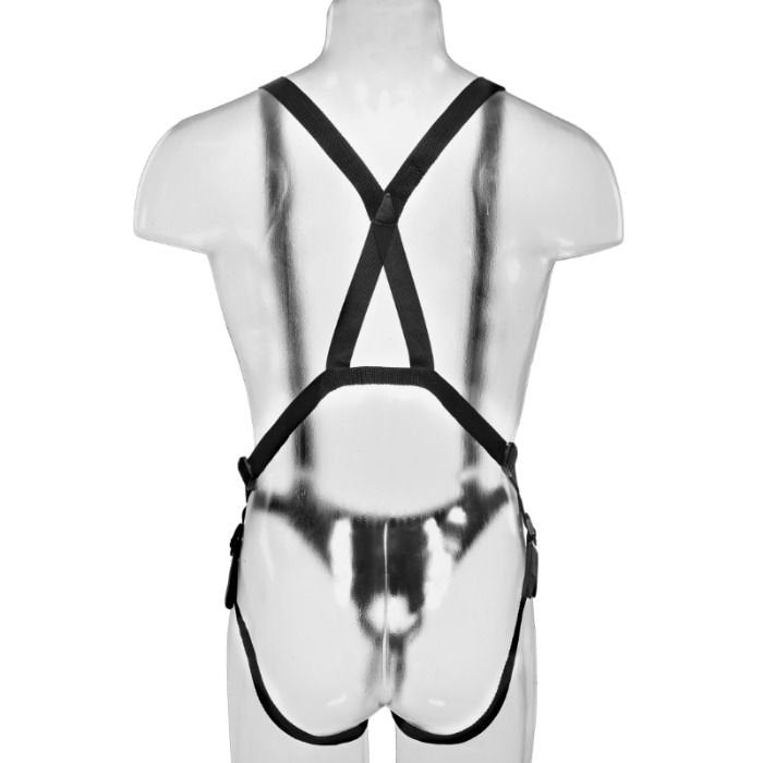 Strap-on cavo gigante King Cock 10" per esperienze intense
