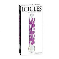Thumbnail for Massaggiatore in Vetro Artigianale Icicle – Eleganza e Sicurezza