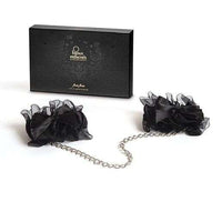Thumbnail for Polsini in organza e raso per seduzione e bondage raffinato
