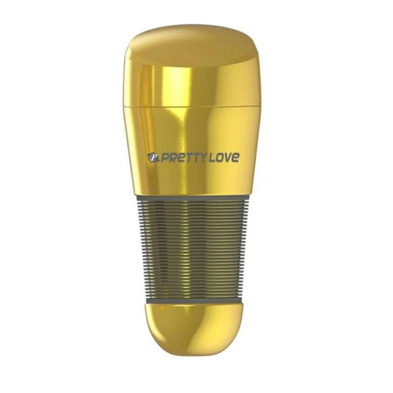 Masturbatore Vagina Ultra Realistico in Silicone Morbido Oro