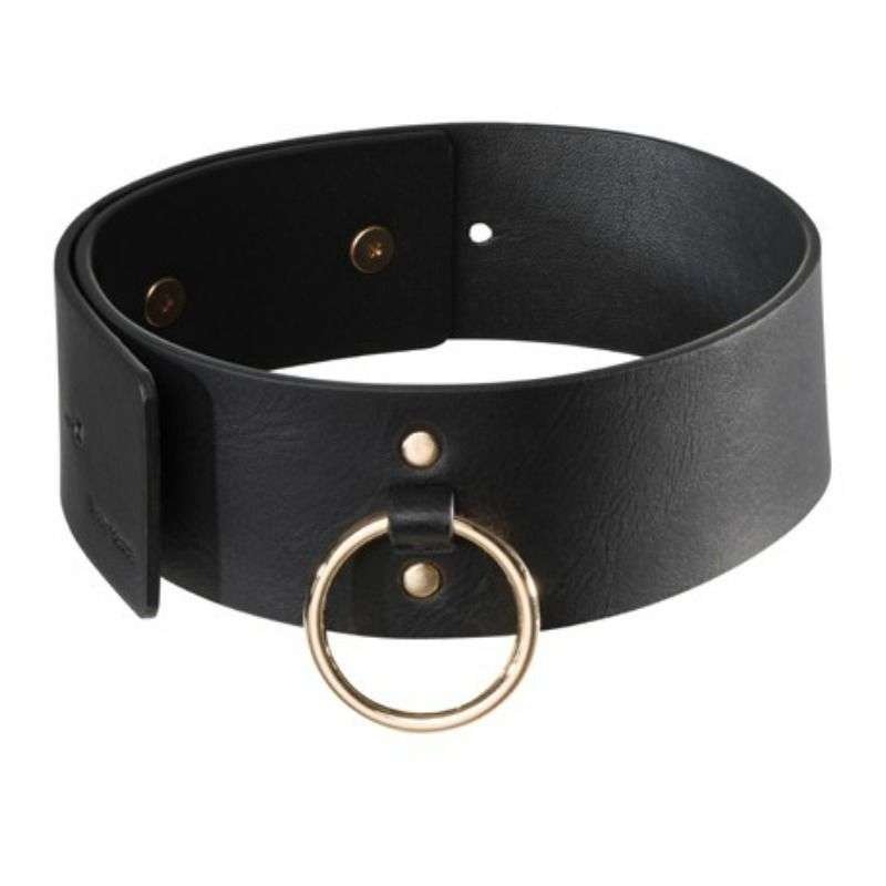 Collana bondage vegana regolabile con guinzaglio - Look audace e seducente