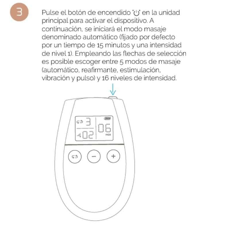 Elettrostimolatore U-Tonic per Muscoli e Pelle Sgombrate in Casa