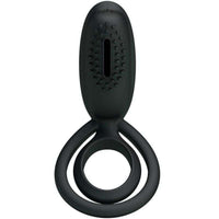 Thumbnail for Anello Vibrante Pretty Love Esther in Silicone Nero per Stimolazione