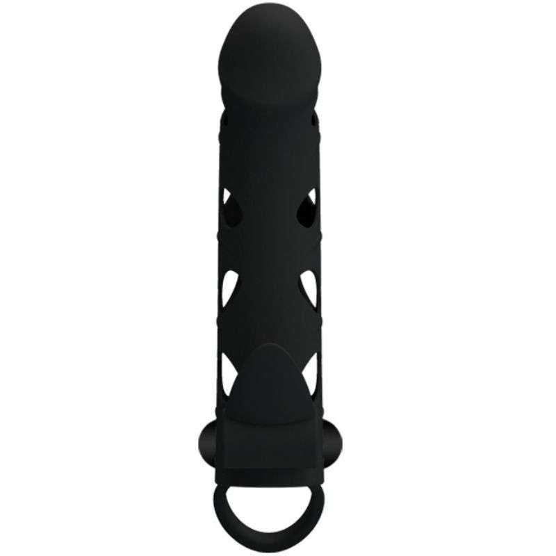 Guaina Vibrante in Silicone 15,2 cm con Cinturino a Sfera