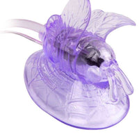 Thumbnail for Farfalla stimolante clitoride viola con telecomando e gonfiaggio