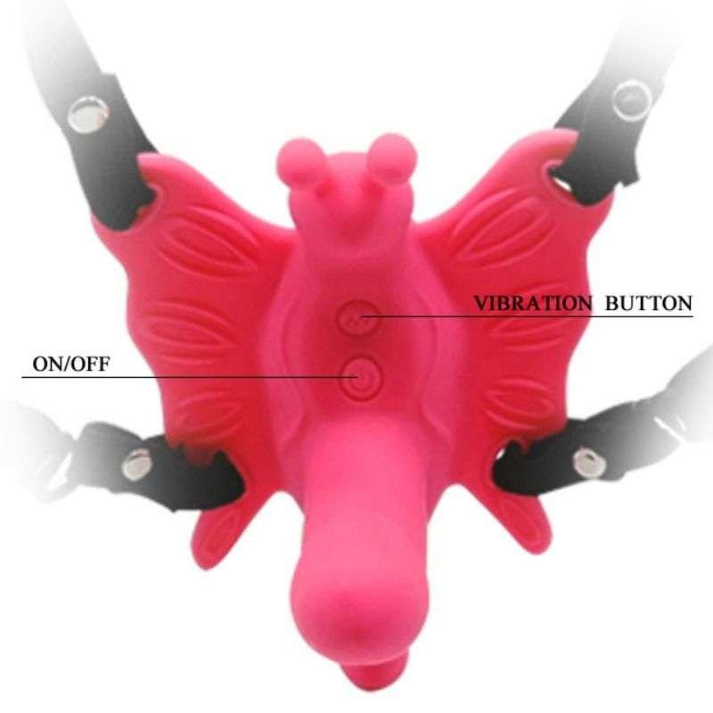 Stimolatore G a Farfalla in Silicone Premium con 10 Vibrazioni