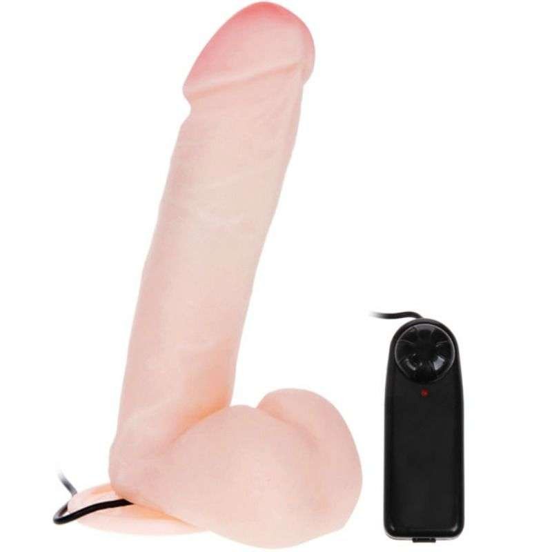 Dildo Realistico con Vibrazione e Telecomando, Silicone Premium