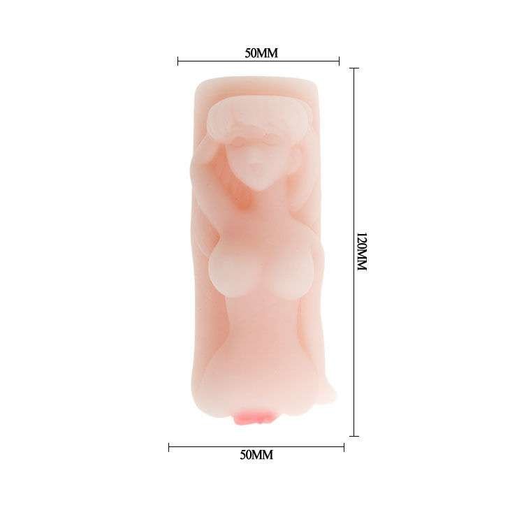 Masturbatore Maschile in Silicone con Design Femminile Realistico