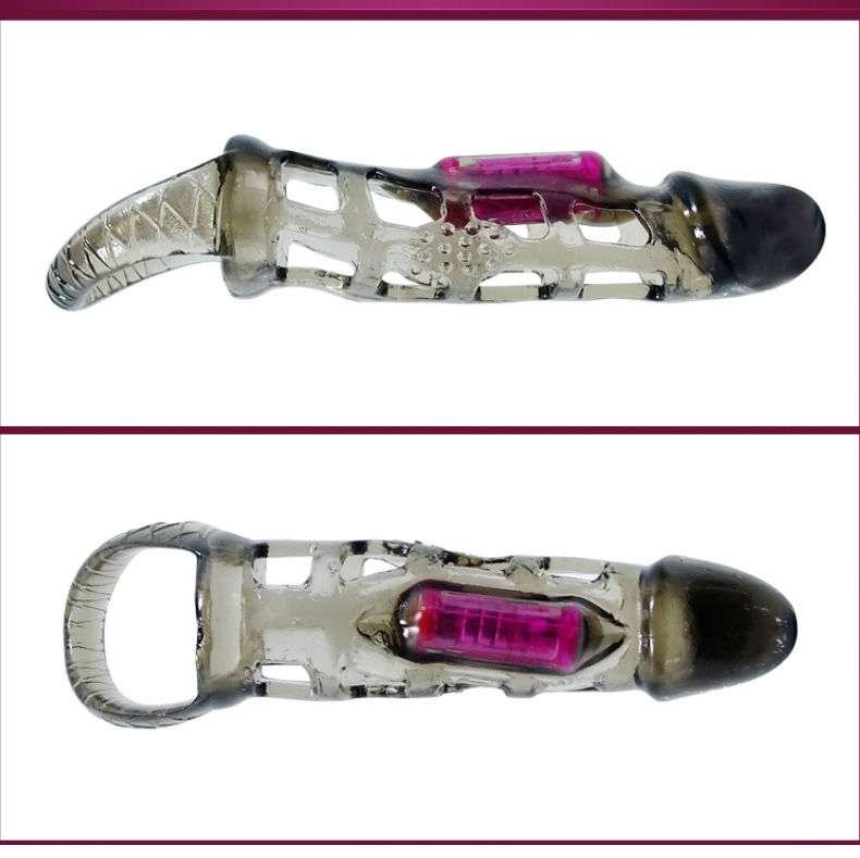 Guaina Estensibile con Vibrazione G-Spot per Coppia Robustezza e Più Sensazioni