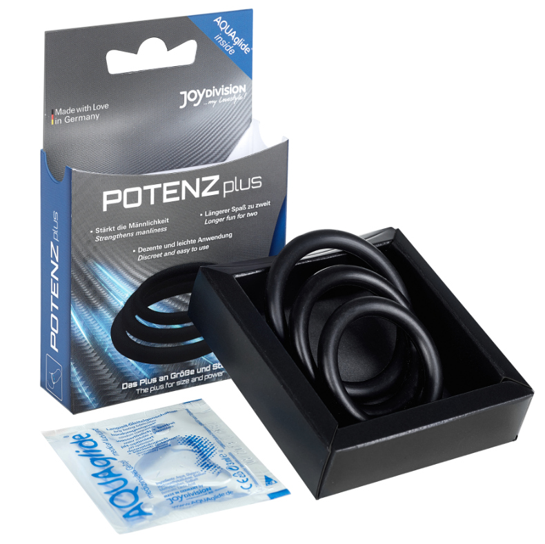 Anelli in silicone medico per erezione potente e duratura