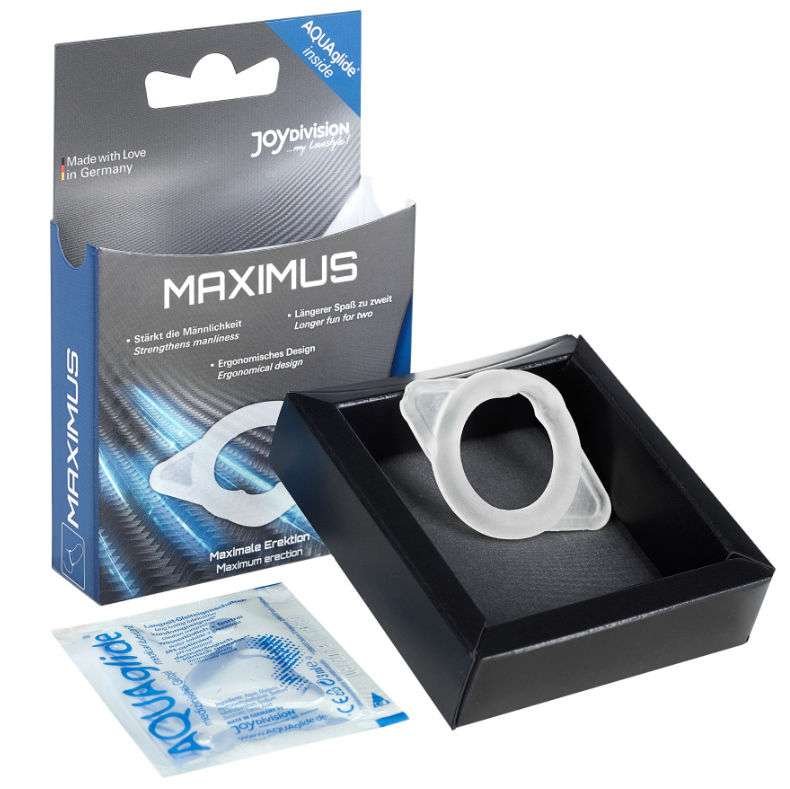 Anello di Potenza MAXIMUS in Silicone Medico per Erezione Vigorevole