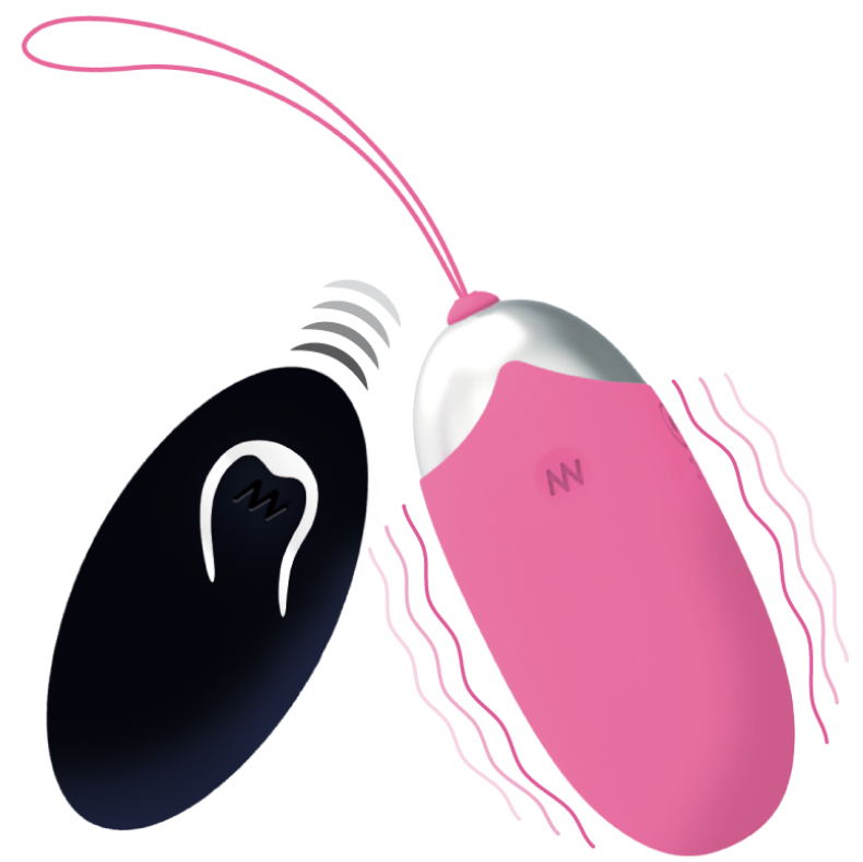 Uovo Vibrante Wireless con 12 Modalità e Raggio di 10 m