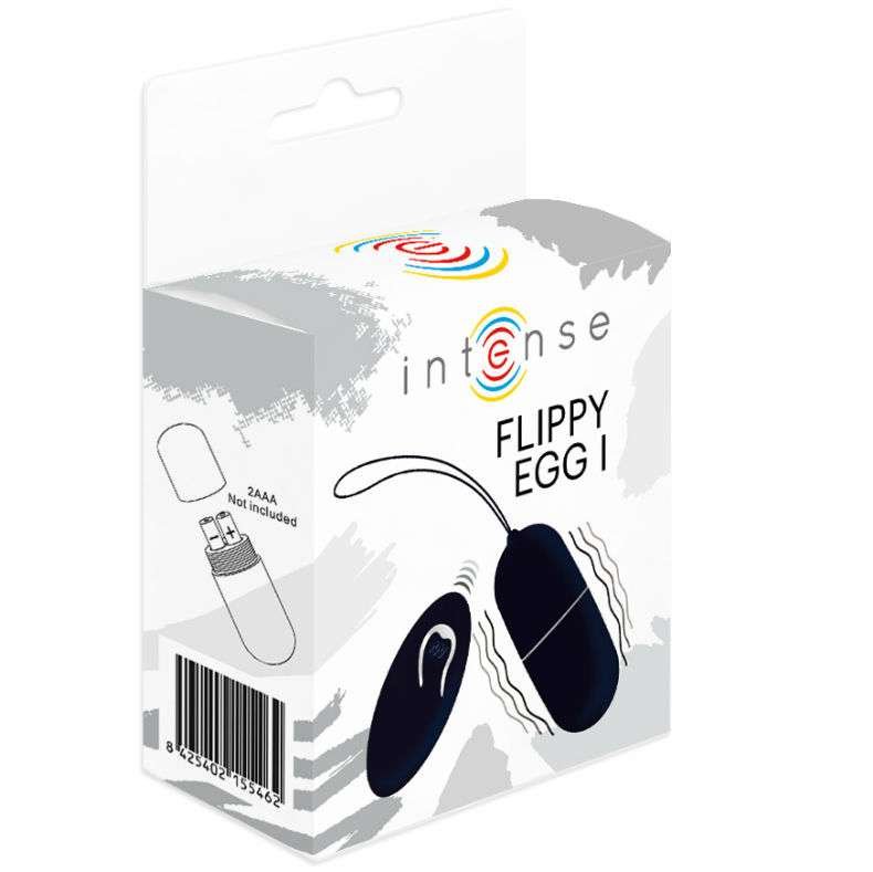 Uovo Telecomandato Flippy Egg I con 12 Vibrazioni e Raggio 10 m