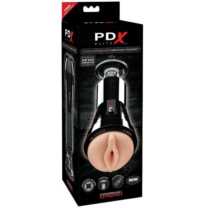 Stimolatore vibrante con compressione airbag e tecnologia realistica Fanta Flesh