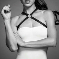 Thumbnail for Imbracatura BDSM Noir Vegana per Donna - Eleganza Audace