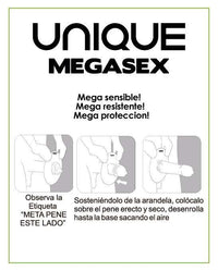 Thumbnail for Preservativi Duali MEGASEX con Lubrificante ULTRALUB - Confezione Economica