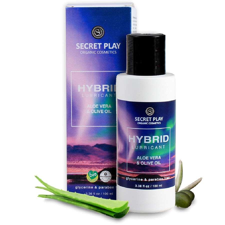 Lubrificante Ibrido Naturale con Aloe Vera e Oliva - Sensazione Autentica