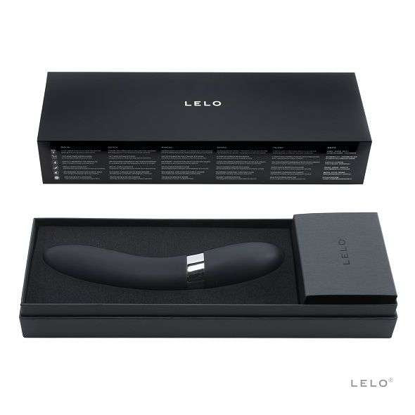 Vibratore Lelo Elise Nero di Lusso con Funzioni Avanzate e Design Elegante