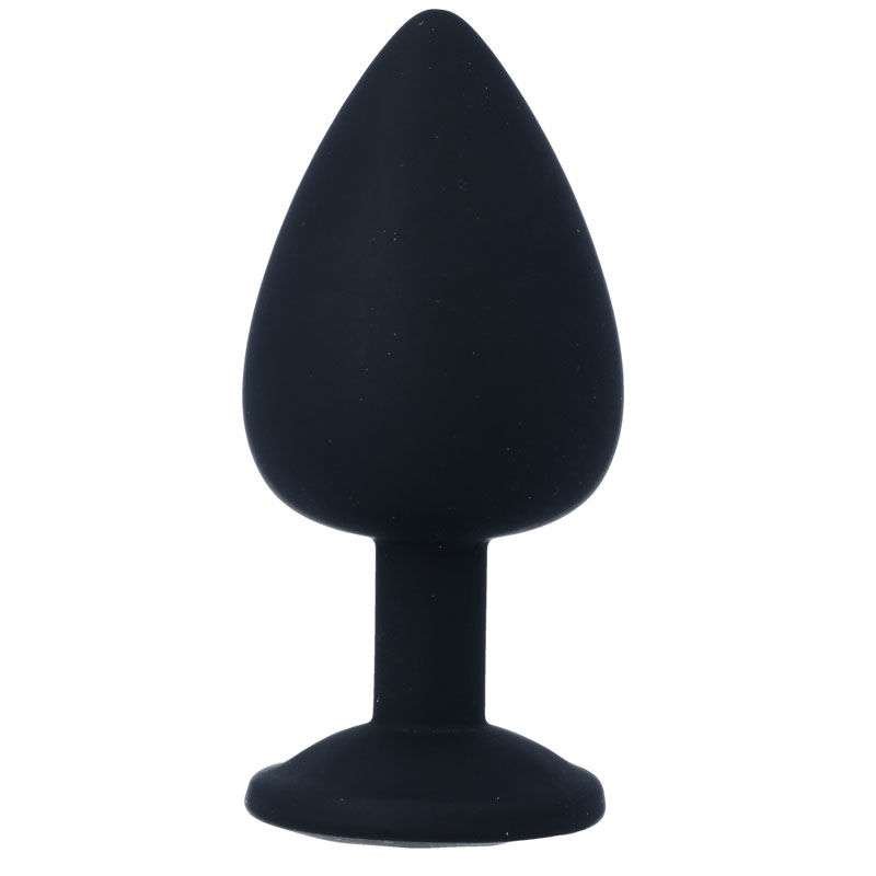 Plug anale conica e setosa in silicone di alta qualità, piacere intenso e design elegante