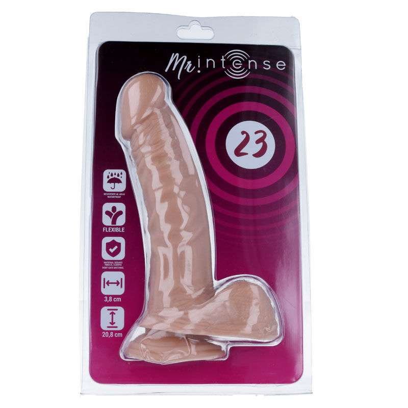 Dildo Realistico Mr. Intense - Morbido, Flessibile e Naturale