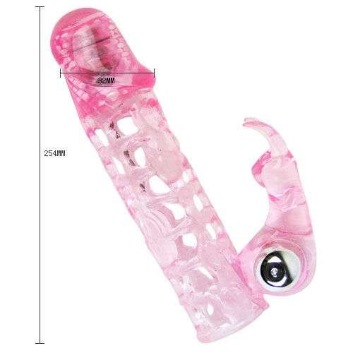 Guaina Vibrante Ultimate Sleeve Love per Piacere Estremo Rosa