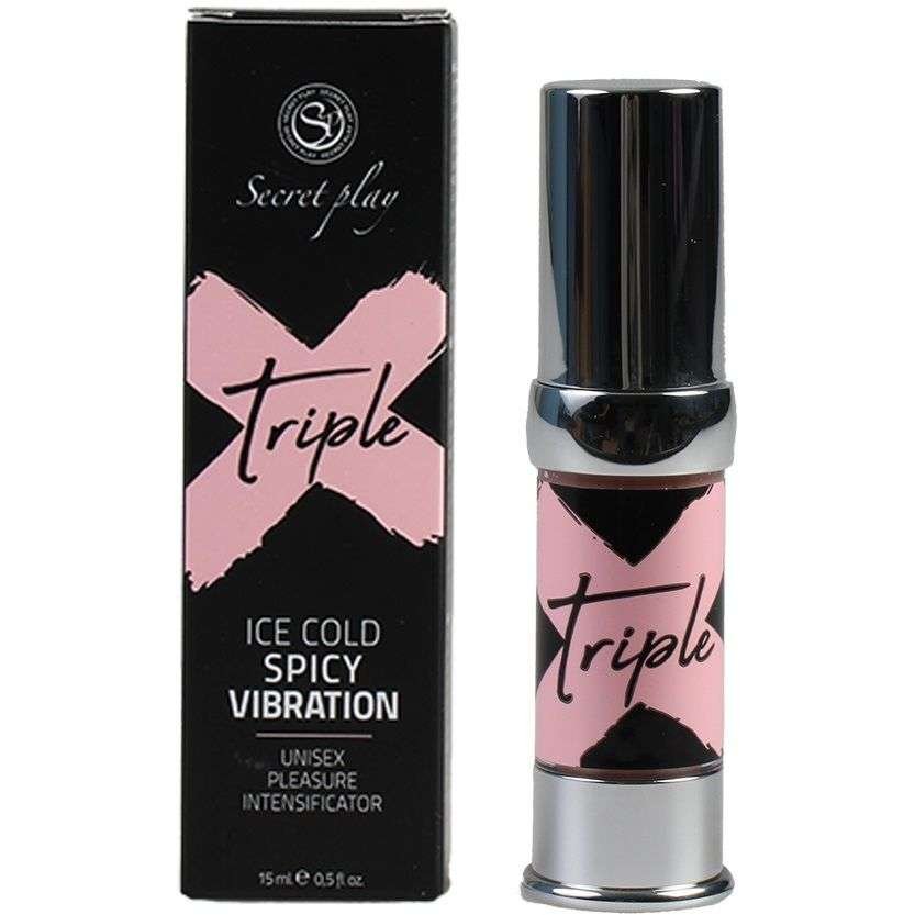Gel Intenso 3 in 1 con Freddo, Piccante e Vibrazione per Coppie