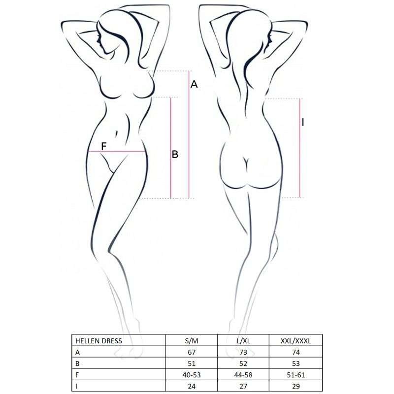 Set Lingerie Hellen Nero Passion per Seduzione e Eleganza