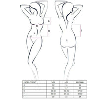 Thumbnail for Lingerie Katriss Passion Corset Nero con Perizoma Inclusa