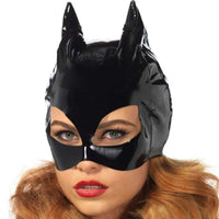 Thumbnail for Maschera Catwoman in Vinile per Fantasie e Gioco Erotico