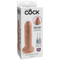 Thumbnail for Dildo Realistico Uncut con Prepuzio Mobile e Base a Ventosa