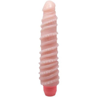 Thumbnail for Dildo realistico con vibrazioni multiple e ventosa, stimolazione a spirale