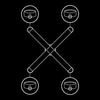 Thumbnail for Cinghia di Legatura in Pelle Vegana per Bondage Completo BDSM