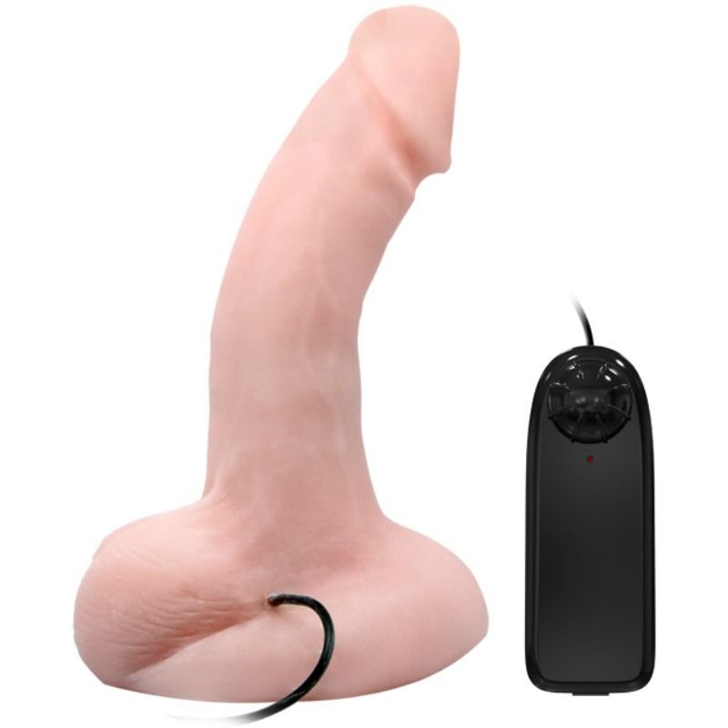 Dildo Vibrante Realistico con Ventosa e Vibrazioni Multiple