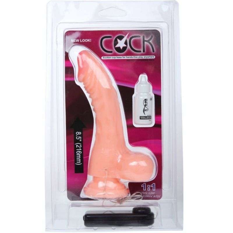 Dildo Realistico Vibrante con Base di Aspirazione e Telecomando