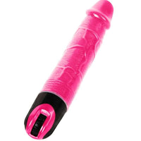 Thumbnail for Dildo Glitterato Rosa con Vibrazioni Potenti e Multi-Velocità