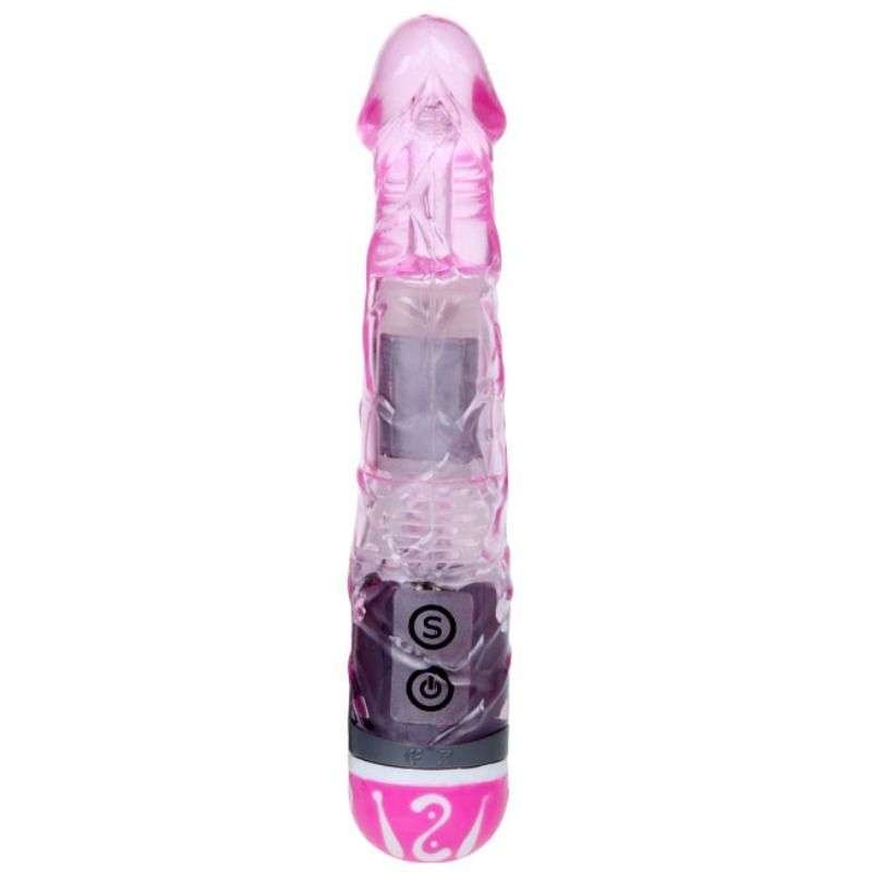 Vibratore coniglio rosa con 10 modalità di vibrazione potenziate