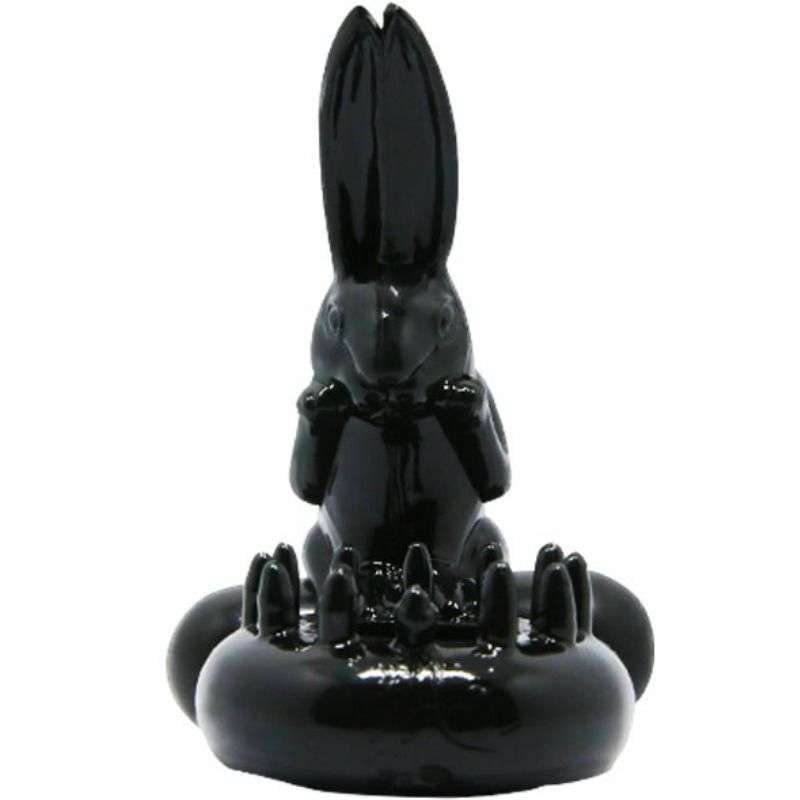 Anello Vibrante in Silicone con Stimolatore Clitorideo Nero