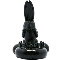 Thumbnail for Anello Vibrante in Silicone con Stimolatore Clitorideo Nero