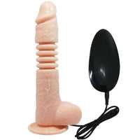 Thumbnail for Dildo Realistico Vibrante con Ventosa e Rotazione per Piacere Estremo
