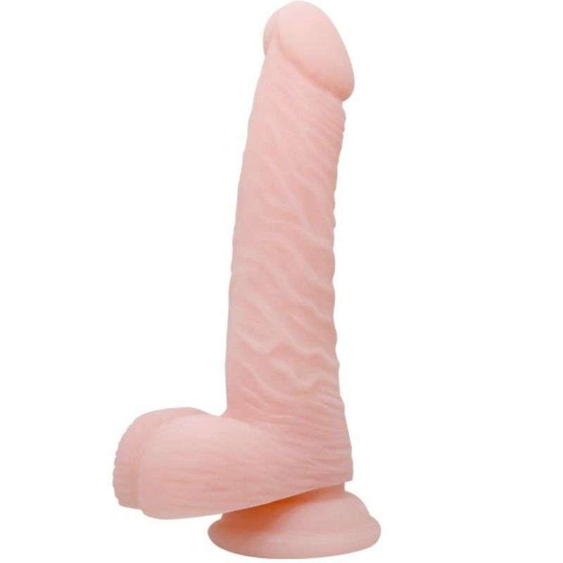 Dildo Realistico in TPR Morbido con Ventosa e Venature Dettagliate