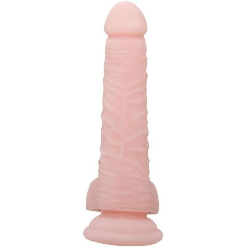 Dildo Realistico in TPR Morbido con Ventosa e Venature Dettagliate