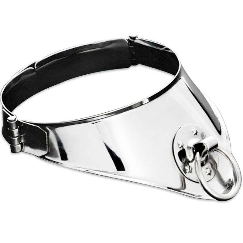 Collare da Sottomissione Femminile in Acciaio Inossidabile Elegante