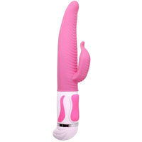 Thumbnail for Vibratore Coniglio in Silicone Flessibile con 12 Vibrazioni e Ricarica Magnetica