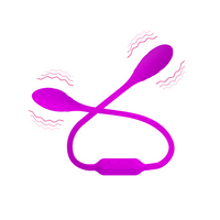Thumbnail for Doppio vibratore flessibile con 12 modalità di vibrazione