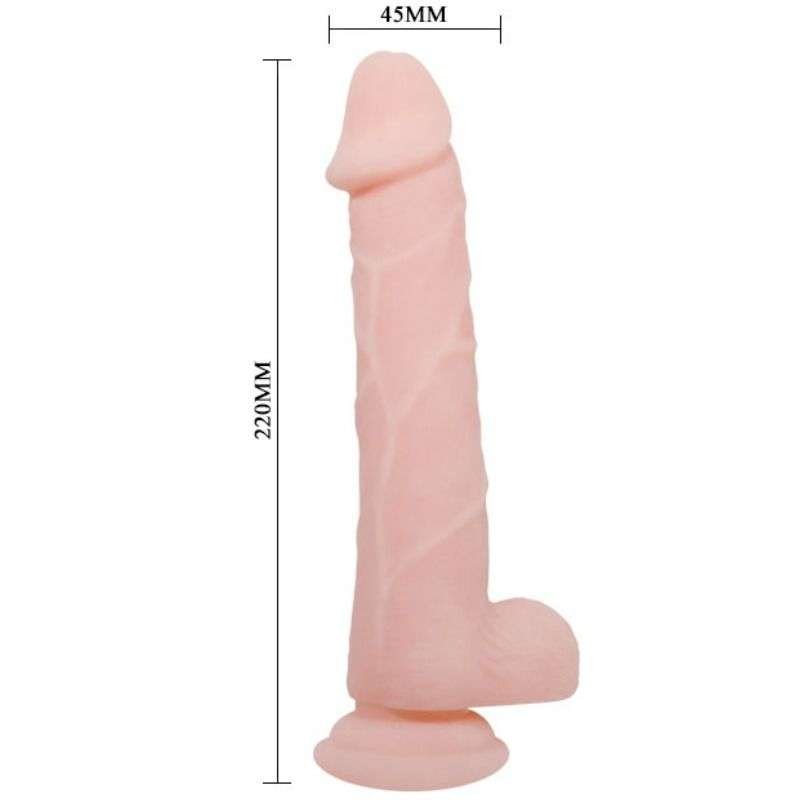 Dildo Ultra Realistico Pieghevole con Base Ventosa, TPR