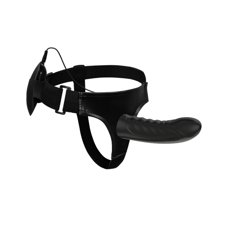 Vibratore Strap-On Venato con Vibrazione Potente e Regolabile