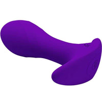 Thumbnail for Plug anale in silicone medicale con 12 vibrazioni, flessibile e confortevole