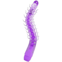 Thumbnail for Dildo Piegbhevole Vibrante Stimolante in Vera Pelle 23,5 cm