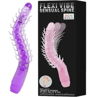 Thumbnail for Dildo Piegbhevole Vibrante Stimolante in Vera Pelle 23,5 cm